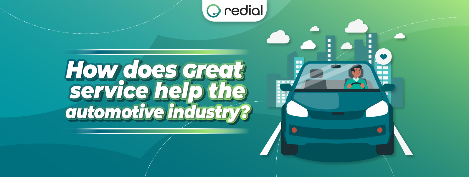 banner how does great service help the automotive industry
