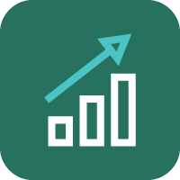 icon up graph