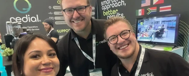 Mary, Jason and Elder Contact Centre Expo London 2025