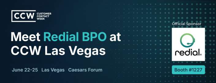 CCW Las Vegas 22-25 June, 2026 – Redial BPO – Official Sponsor CCW Las Vegas 22-25 June, 2026 - Redial BPO - Official Sponsor