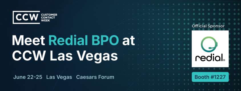 CCW Las Vegas 22-25 June, 2026 - Redial BPO - Official Sponsor